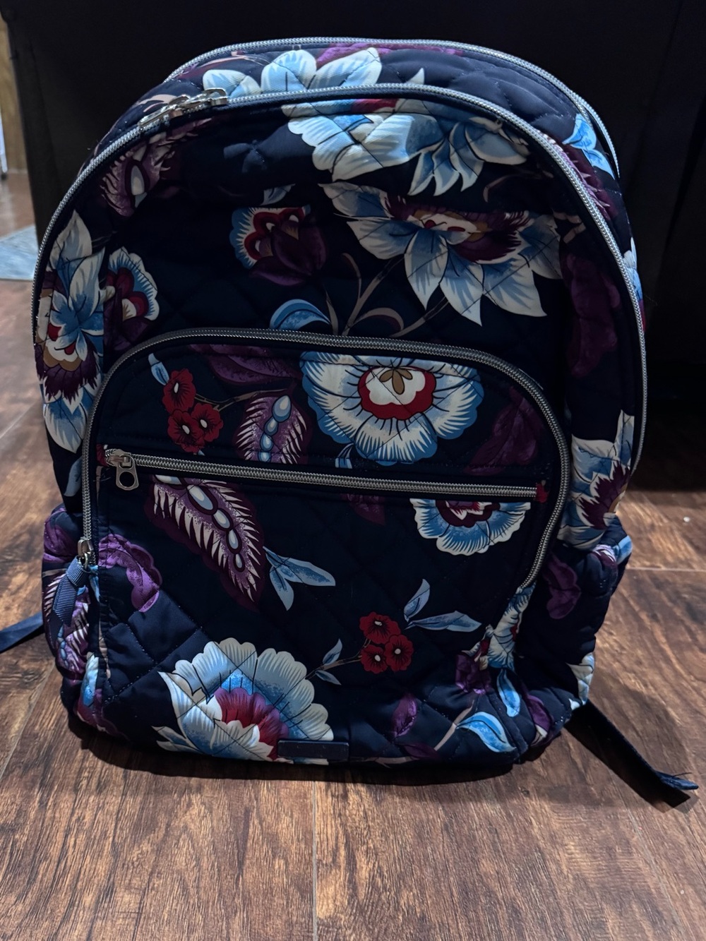 Vera Bradley Mayfair Blooms
Campus Backpack in Performance Twill